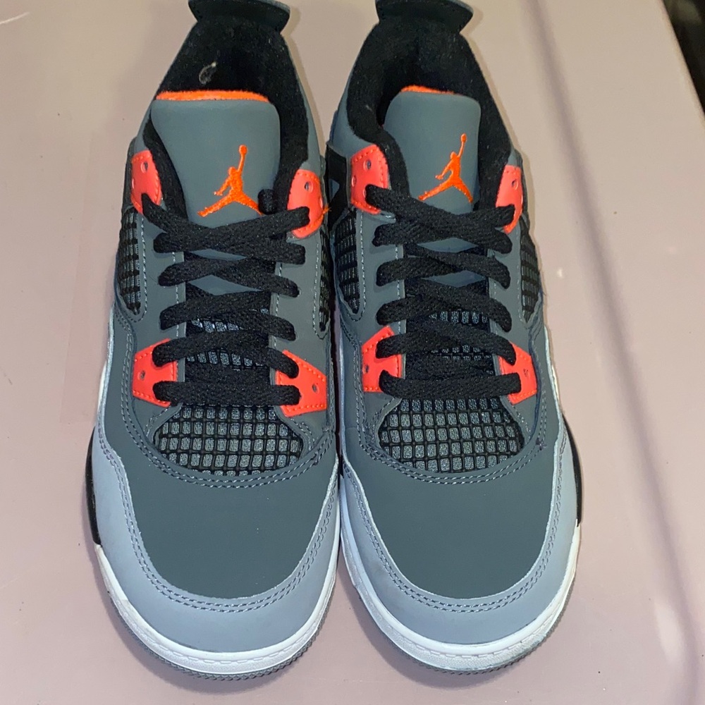 Jordan 4 retro infrared sneakers for kids
